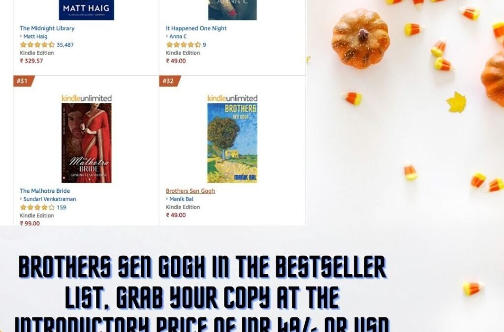 Brothers Sen Gogh is now a bestseller